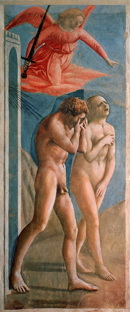 Expulsion from the paradise a Masaccio