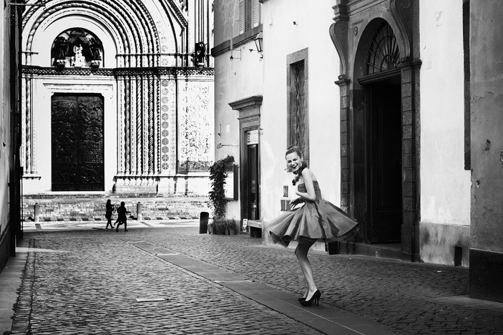 La ballerina a Massimo Della Latta