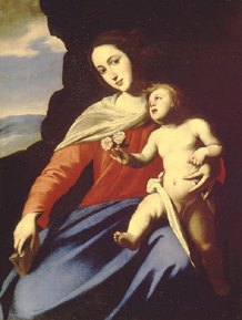 Maria mit dem Kind a Massimo Stanzione