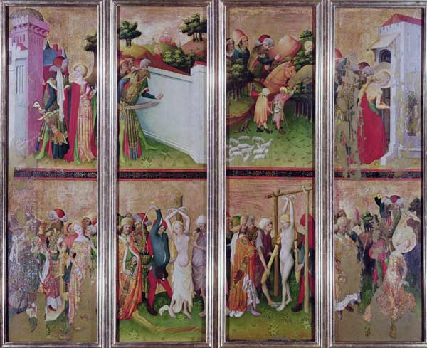 St. Barbara Altarpiece a Maestro Francke