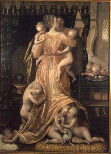 Allegory of Abundance a Maestro di Flore