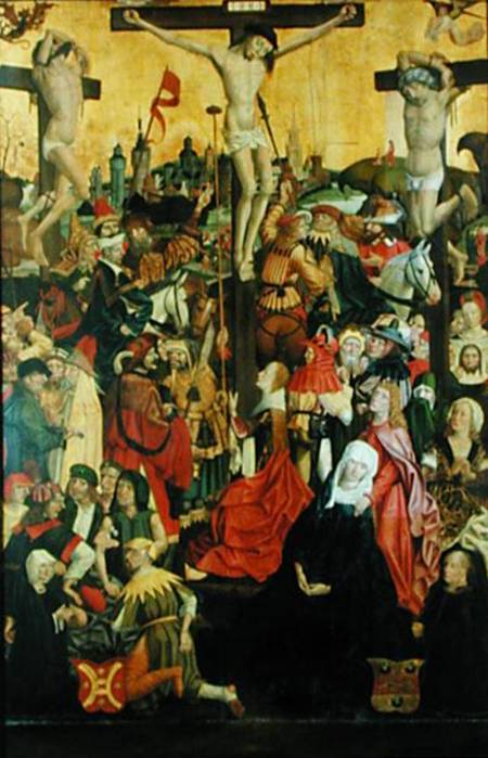 The Crucifixion a Maestro di Hamburg