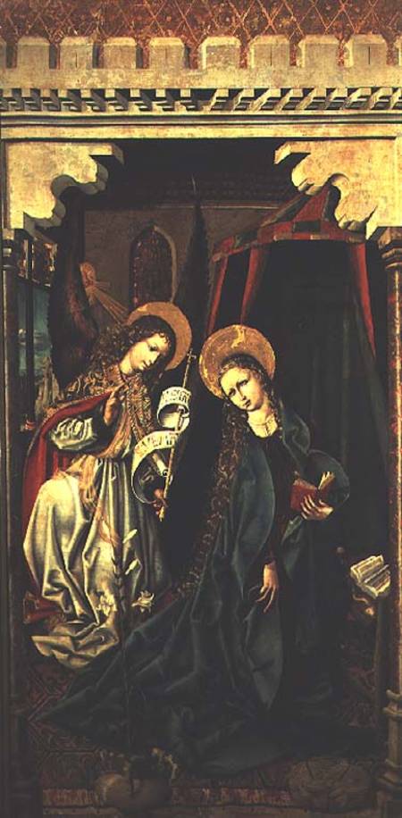 The Annunciation a Maestro di Sisla
