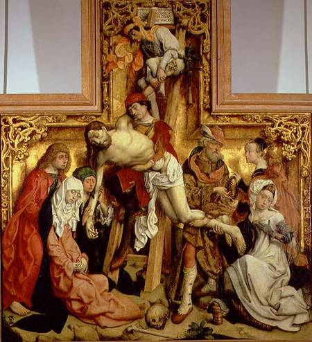 The Descent from the Cross a Maestro di St. Bartholemew
