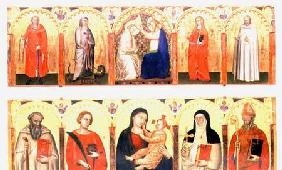 Coronation of the Virgin with Saints