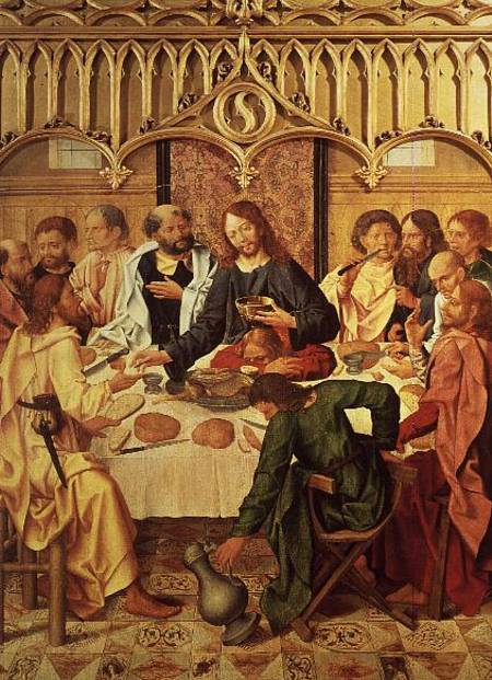 The Last Supper a Master of the Evora Altarpiece