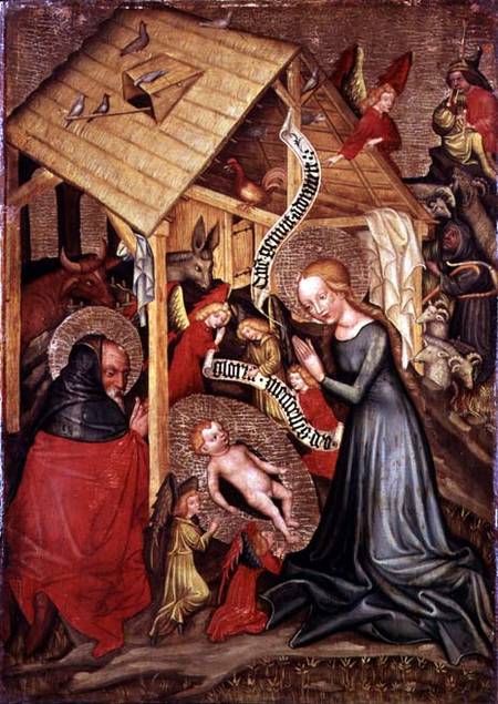 The Birth of Christ a Master of the Hohenfurt Calvary