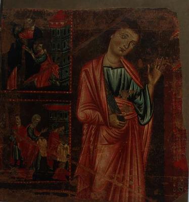 St. James (tempera on panel) a Master of the Magdalen