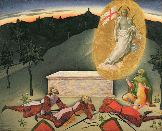 The Resurrection, 15th century a Master of the Osservanza