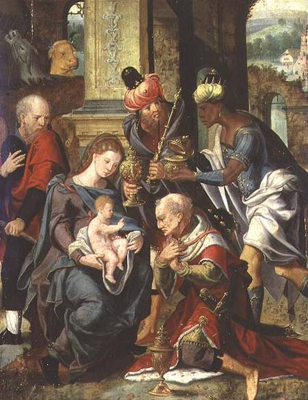 The Adoration of the Magi a Master of the Prodigal Son