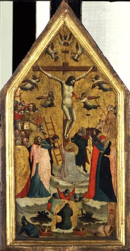 The Crucifixion of Christ a Master of the School of Rimini