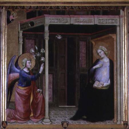The Annunciation a Master of the Straus Madonna