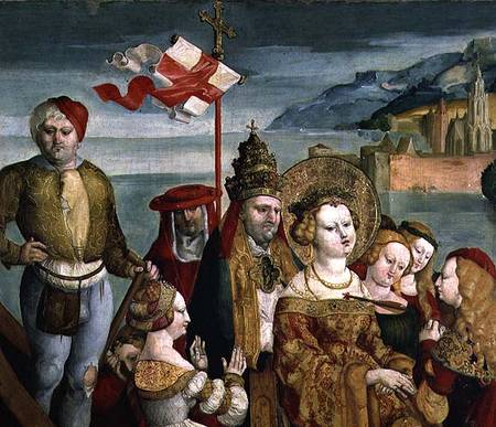 The Legend of St. Ursula a Master of the Thalheimer Altarpiece