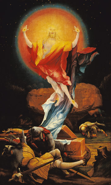 Risurrezione di Cristo a Mathias (Mathis Gothart) Grünewald