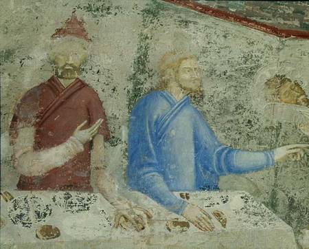 The Feast of Herod, detail from the chapel of St. Jean a Matteo Giovanetti