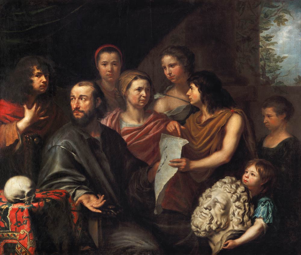 The Family of the Artist a Matthäus Merian il Giovane