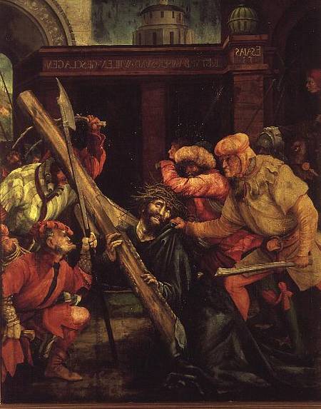 Christ carrying the Cross a Matthias Grunewald