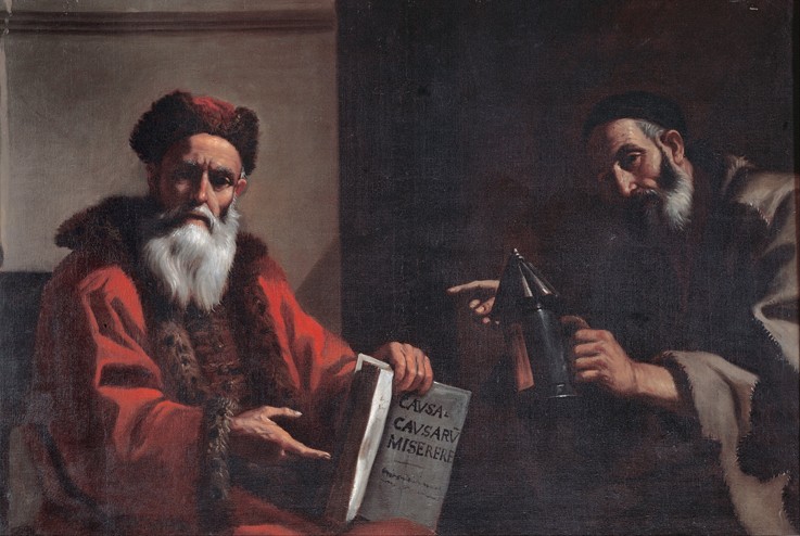 Diogenes and Plato a Mattia Preti