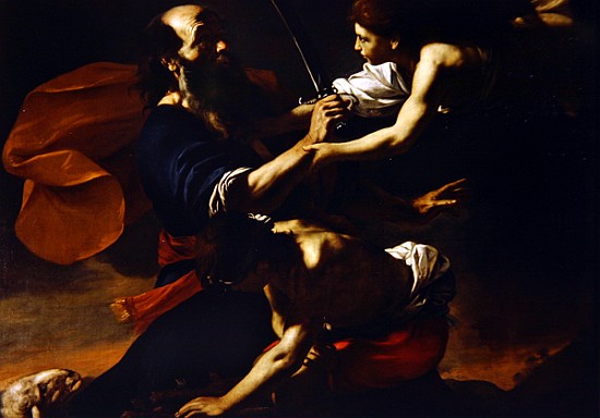 The Sacrifice of Isaac a Mattia (Il Calabrese) Preti