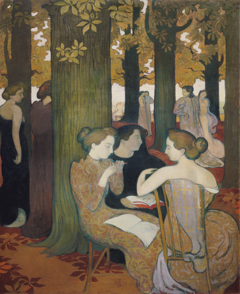 The Muses (or: In the park) a Maurice Denis