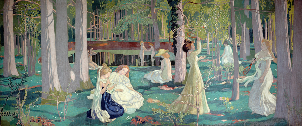 The Badminton Players  a Maurice Denis