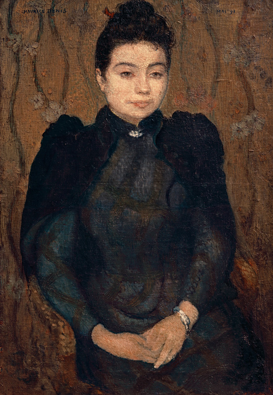 Portrait of Eva Meurier  a Maurice Denis