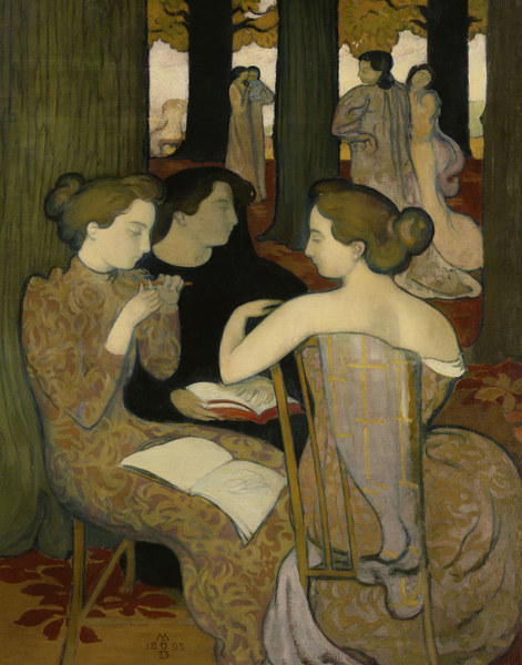 The Muses (Detail)  a Maurice Denis