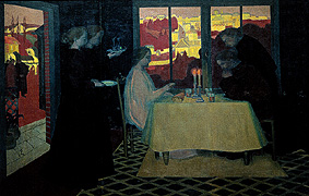 The disciples of Emmaus. a Maurice Denis