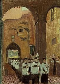 Procession in Rome. a Maurice Denis