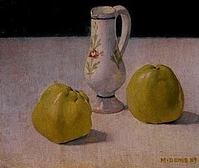 Quiet life with can and apples a Maurice Denis