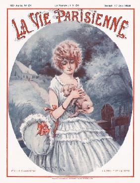 Das Magazin "La Vie Parisienne". Titelseite