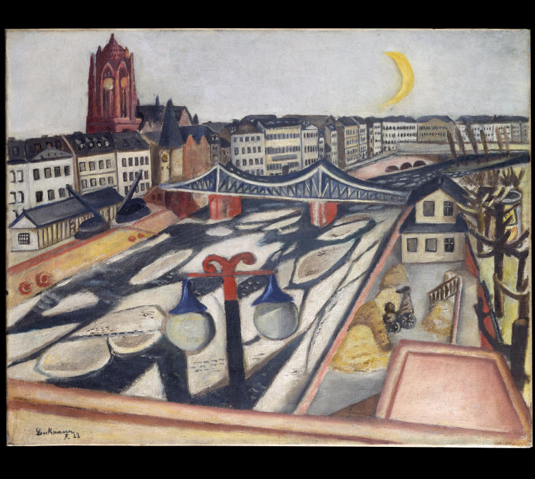 Ice on the River a Max Beckmann
