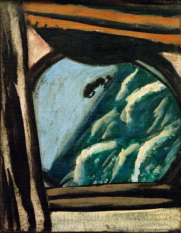 View from a Porthole a Max Beckmann