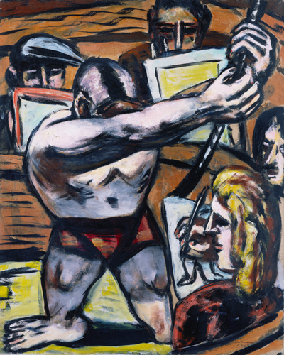 Akademie II. Painted in Amsterdam in the Autumn of 1944 a Max Beckmann