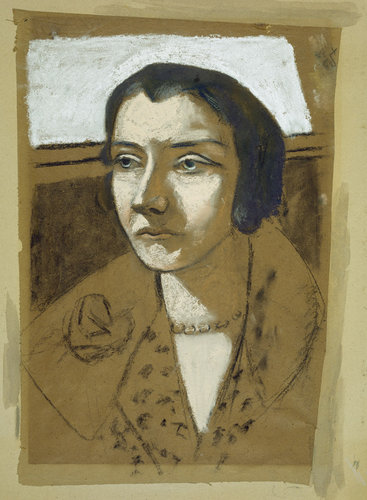 Portrait of Marie Swarzenski. a Max Beckmann