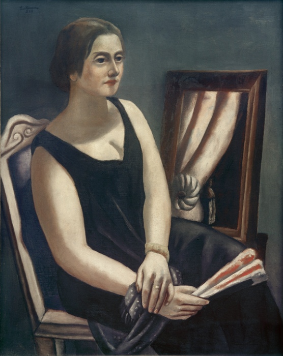 Portrait of Minna Beckmann-Tube a Max Beckmann