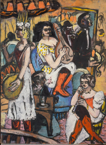 Band with only female members. 1940 a Max Beckmann