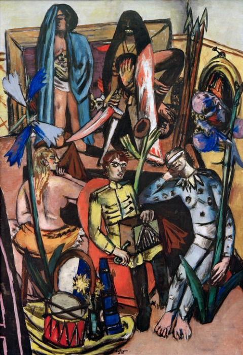 The Organ Grinder (The Song of Life) a Max Beckmann