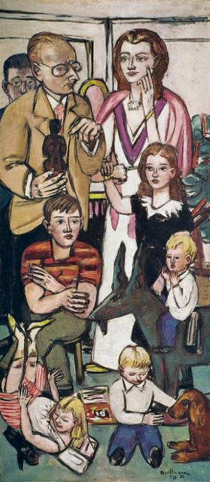 The Hope Family a Max Beckmann