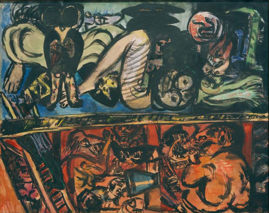 Hell and Limbo a Max Beckmann