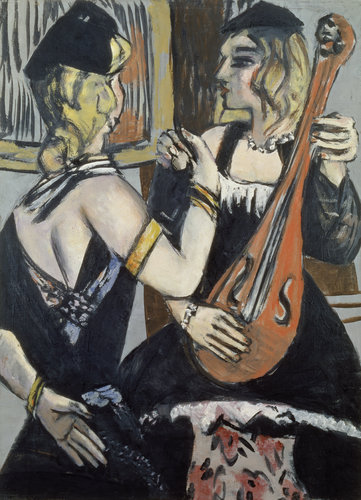 Kabarettistinnen. 1943. a Max Beckmann