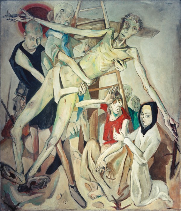 The Descent from the Cross a Max Beckmann