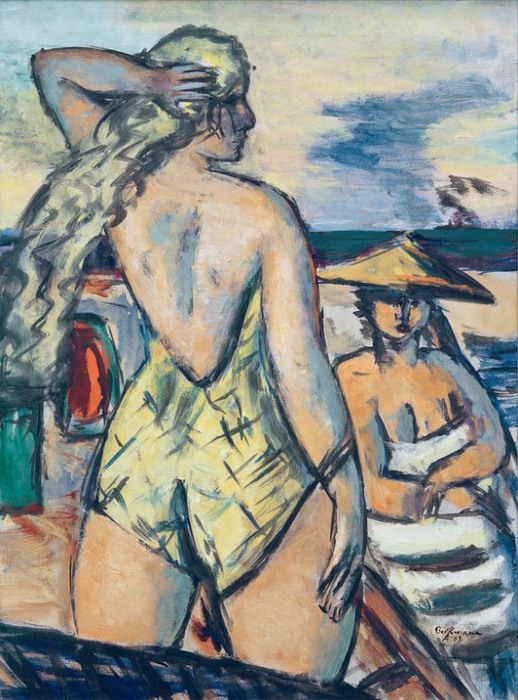 Mädchen am Meer a Max Beckmann