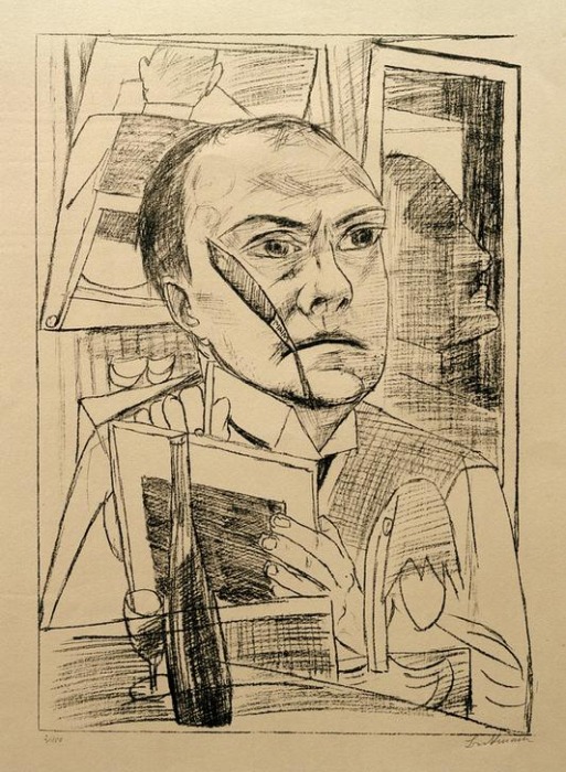 Even in the hotel a Max Beckmann