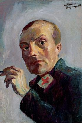 Self-portrait as a nurse. 1915