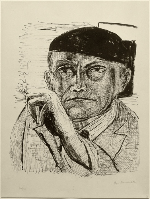 Self Portrait a Max Beckmann