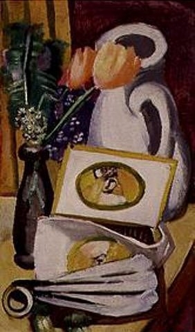 Stilleben mit Zigarrenkiste. 1926. a Max Beckmann