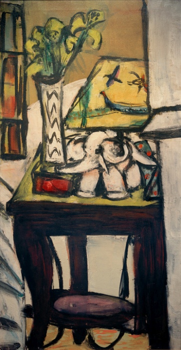 Stillleben mit Nachtlampe a Max Beckmann