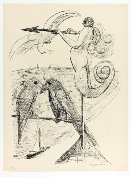Weather-Vane, plate two from Day and Dream a Max Beckmann