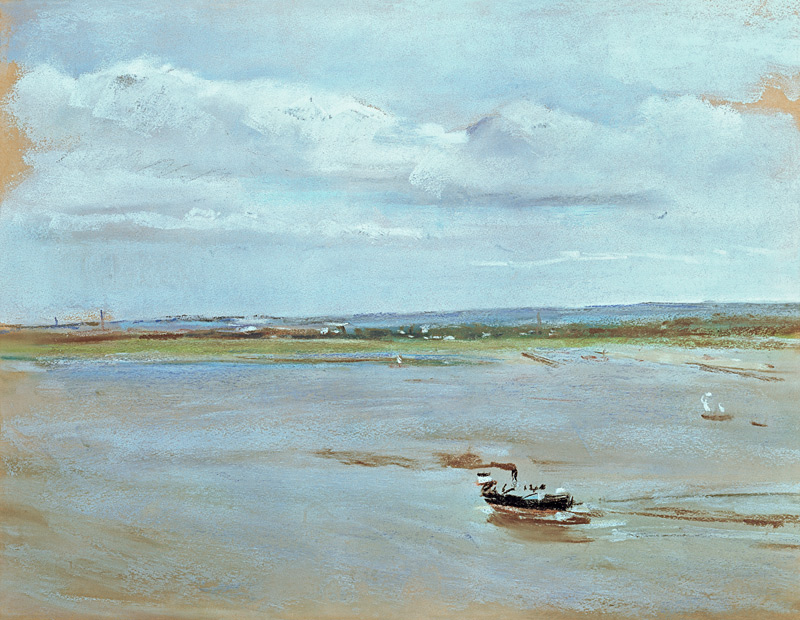 After the Rain, 1902 (pastel on paper) a Max Liebermann